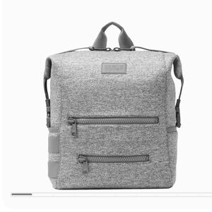 Brand New Indhi Neoprene Diaper Bag by Dagne Dover - Heather grey size large